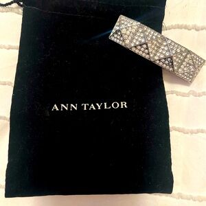 Ann Taylor 90s faux diamond stretch bracelet in EUC. C in a with dust bag.